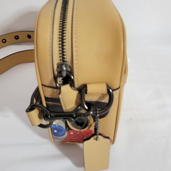 NWT COACH TOM WESSELMANN ARTWORK CROSSBODY PURSE FLIGHT BAG ADJUSTABLE S… - Picture 10 of 13